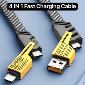 FastCharging USB C to Lightning Cable Pack Of 2