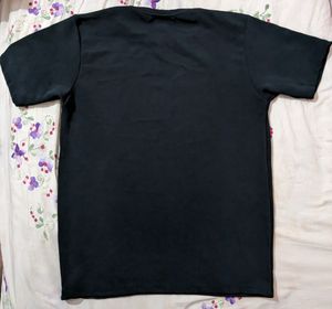 Balmain Paris Nice Quality Solid Black T Shirt, Dark Grey T Shirt, Zudio Original Beige T Shirt