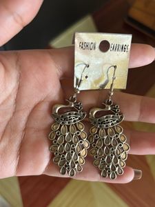 Peacock Design Earrings