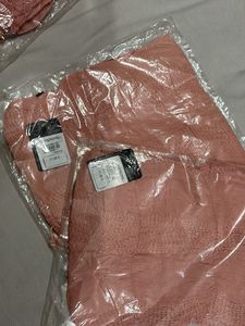 Light Pink Textured Scarf