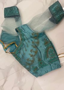 Stunning Teal Lehenga Choli duppatta Set