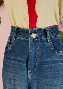Women High Rise Bootcut Flared Denim Jeans