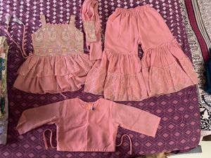 Girls' Embroidered Ethnic Style Top