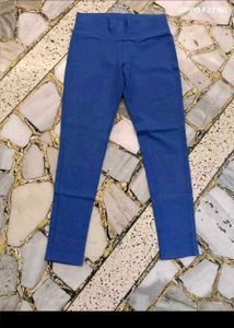 Blue Slim Fit Pants