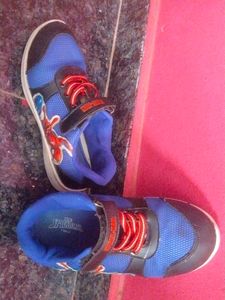 Blue Spiderman Sneakers