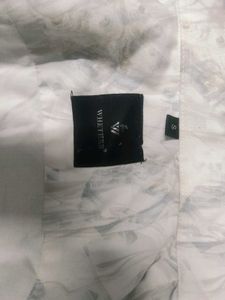 Men's White Printed Shirt