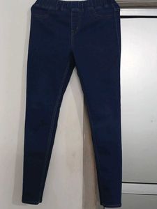 Roadster women blue regular fit stretchable Jeggin