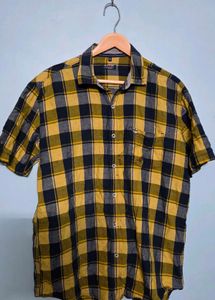 Checked Short Sleeve Shirt