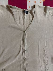 Chic Beige Knit Top