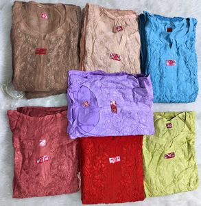 Pure Maslin Lakhnowi Kurti Set For Women