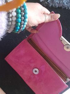Cute Pink Wallet 6 Compartments