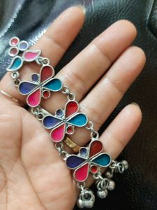 Afghani Style Long Earrings