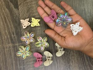 Cute Hair Accessories Set🦋🌷Flower&amp;Butterfly Clip