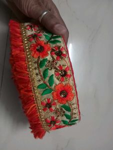 Floral Embroidered Trim - lace