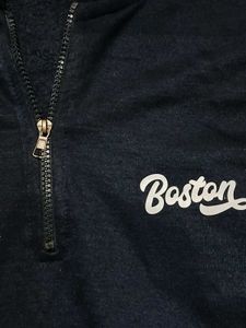 Boston Navy Hoodie