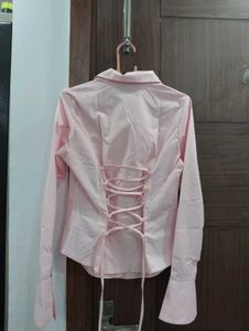 Baby Pink Office Shirt 💖✨