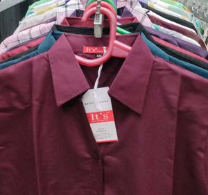 Burgundy Shirt
