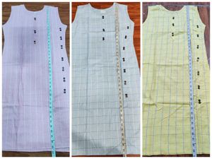 Combo Of 3 Cut Sleeve Kurti For Summers