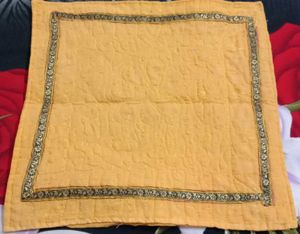 Beautiful Yellow cushion cover set 5 piece