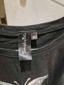 Crop Top Black Color