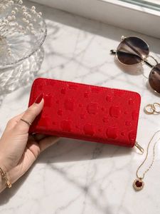 Red Apple Multipocket Wallet