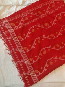 Jamdani Saree with blouse pieces
