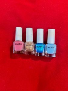 set of 4 Zudio Nail paints