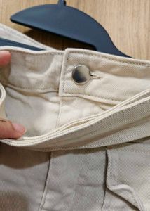 Khaki Skort with Pockets