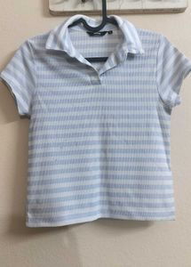 Striped Polo T-Shirt