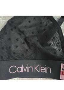 Calvin Klein Black Lightly padded Bra