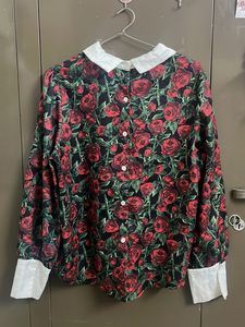 Rose printed Top