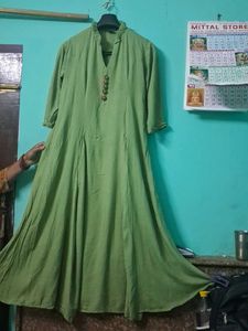 Elegant Ethnic Gown with desi jacket