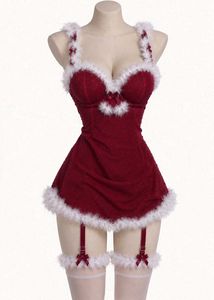 Festive Red Teddy Lingerie
