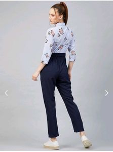 Floral Print Jumpsuit