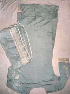 Y2K Embroidered Kurta with Dupatta Set