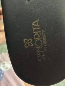 Formal black slippers