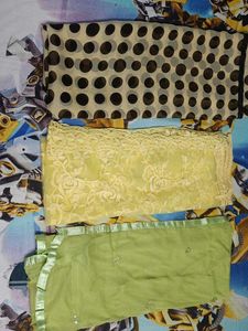 Polka Dot &amp; Embroidered Dupattas combo