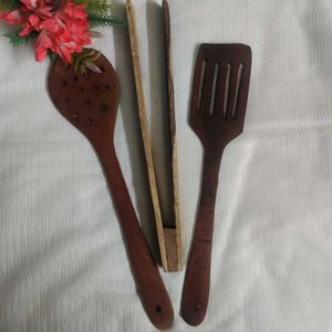 🆕 ✴️Wooden Kitchen Utensil Set