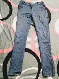 Unused Blue Casual Pants