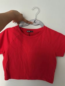red bonkers tshirt