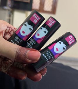 Set of 3 Matte Lipsticks