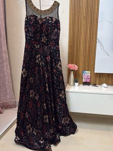 Elegant Floral Ethnic Gown