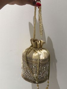 Indian tranditional potli style bag
