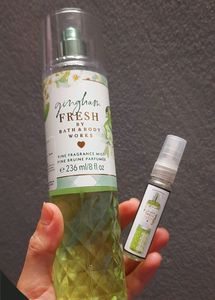 🆕️GINGHAM FRESH BY BATH &amp; BODY WORKS SAMPLE