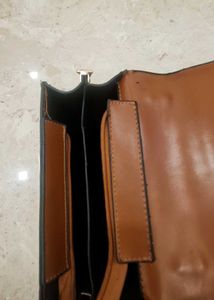 Charles &amp; Keith Snakeskin Print Handbag