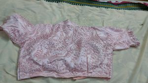 Pink Embellished Blouse