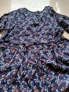 beautiful blue kurti