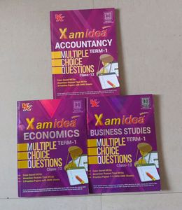 Class 12 Commerce MCQ Question Practice Book Combo