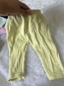 Pack of 5 Baby Girls Thermal pants for winter