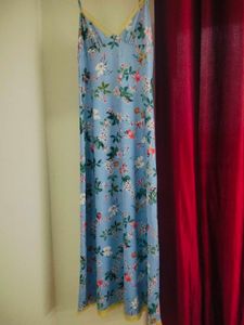 Floral Print Slip Dress